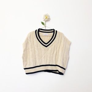 OAK + FORT Oversized Sweater Vest